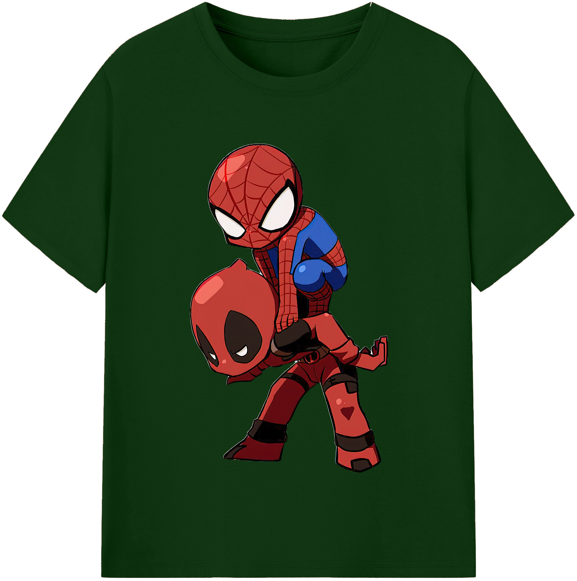 （画像用） Deadpool デッドプール 綿100％半袖Tシャツ（フロントプリント）